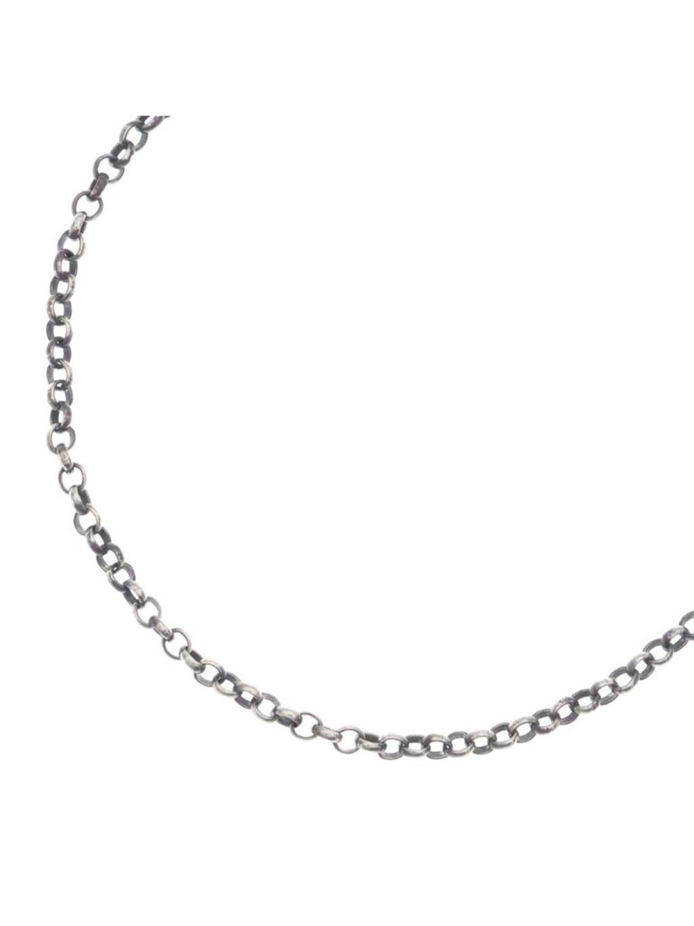 Chrome Hearts Neckchain Roll Chain Necklace Silver